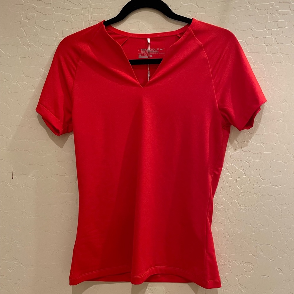 Nike dri-fit performance golf shirt